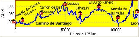 Perfil Boadilla del Camino - León